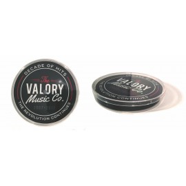 1-Sided Record Label Coasters - Sets of 6 - Clear Hard Cases Logo Branded