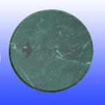 Promotional Green Marble Round Coaster.