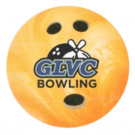 Personalized Full Color Process 40 Point Bowling Ball Pulp Board Coaster  Personalized Full Color Process 40 Point Bowling Ball Pulp Board Coaster