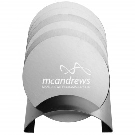 Coaster Set RD with Logo  Coaster Set RD with Logo