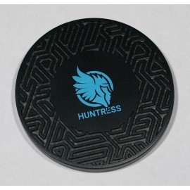 Round Maze Pattern Coaster with Logo  Round Maze Pattern Coaster with Logo
