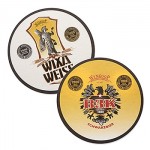Custom 35-40 Point 4" Pulp Board Coaster - Round or Square (Offset Printed)