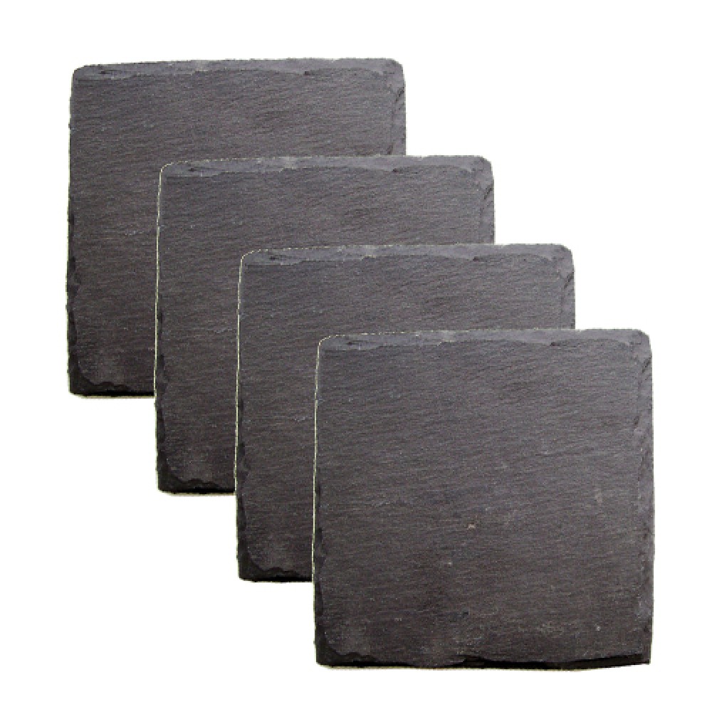 Promotional Twine Living Square Slate Coaster Promotional Twine Living Square Slate Coaster