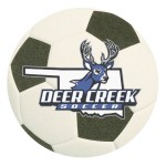 Full Color Process 60 Point Soccer Ball Pulp Board Coaster with Logo