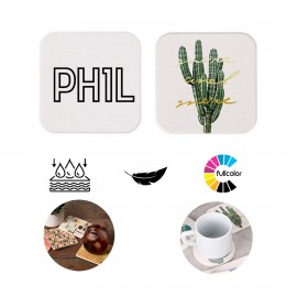 Diatomite Drink Coasters with Logo