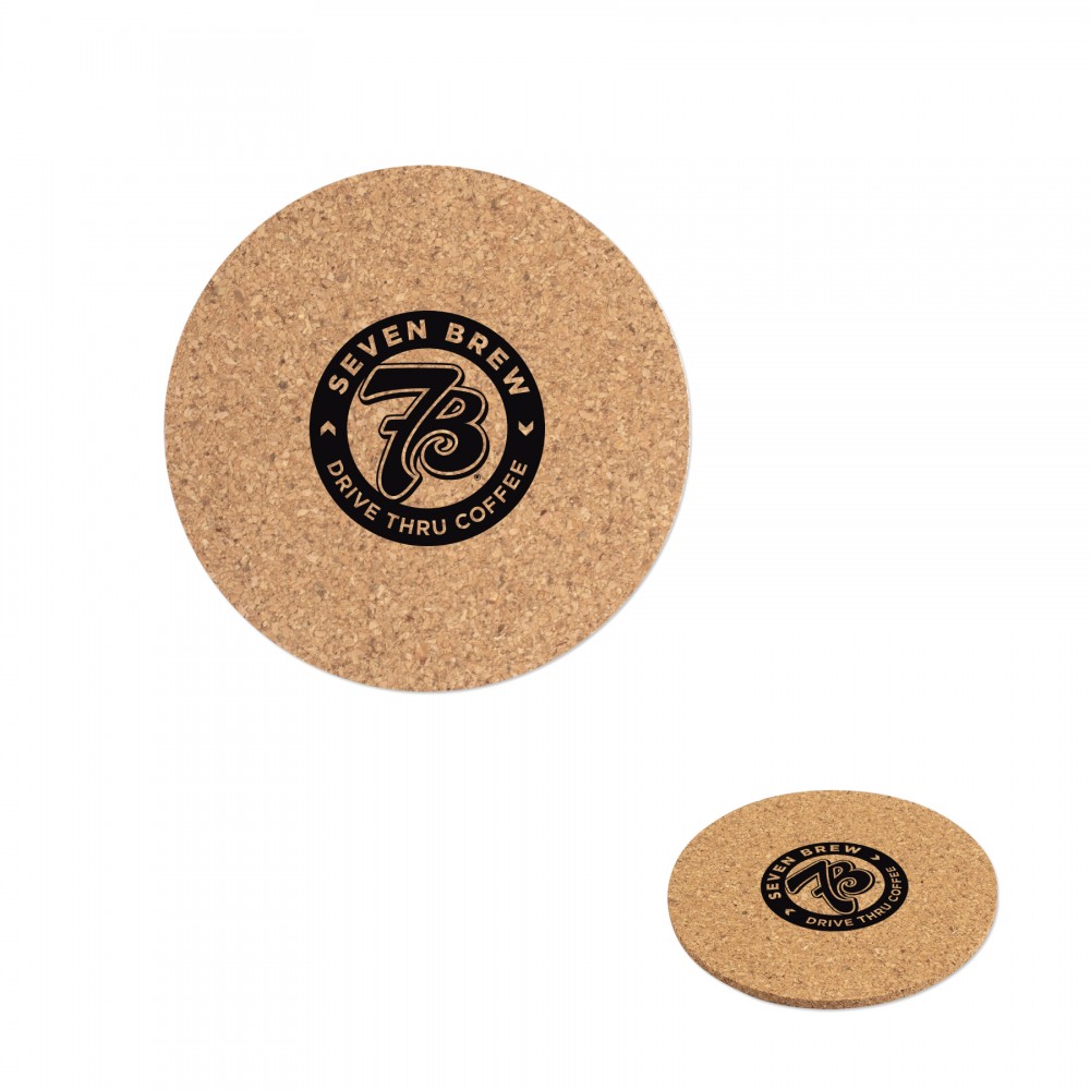 Customized Round Cork Coaster Customized Round Cork Coaster