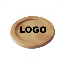 Bamboo Coaster with Logo