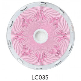 Custom Logo In-Motion Coaster (Pink Awareness Ribbon)