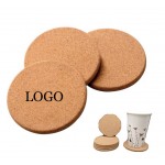 Custom Printed Eco-Friendly Cork Round Coasters