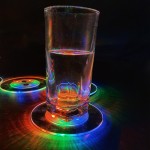 Light Up Coasters for Party with Logo