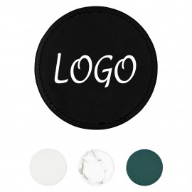 Full Color Round Coaster w/Tape Edge with Logo