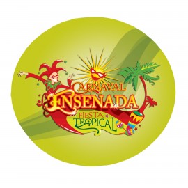 3 1/2" Round 40 Point Pulp Board Coaster with Logo  3 1/2" Round 40 Point Pulp Board Coaster with Logo