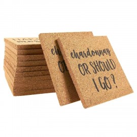 Personalized Eco-friendly Cork Coaster