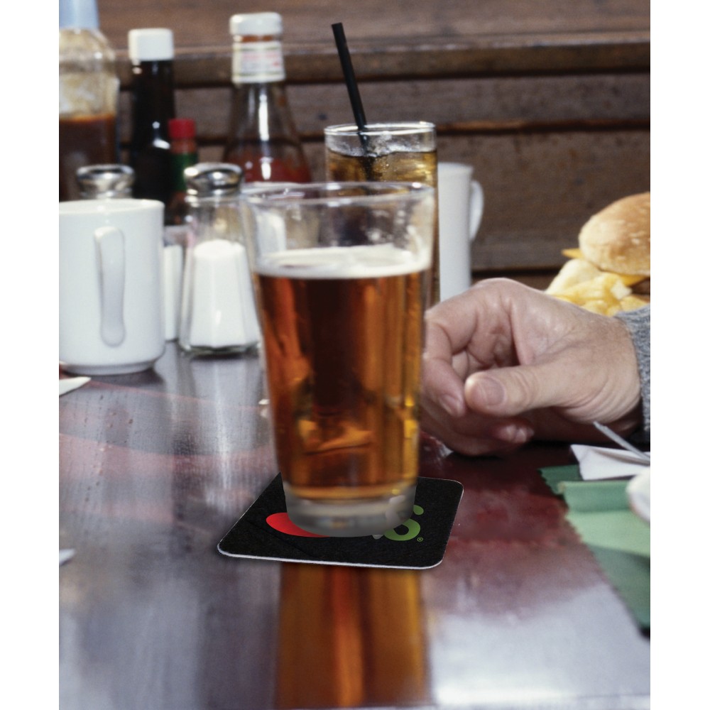 SipGrip Square Coaster (Bulk) Logo Branded SipGrip Square Coaster (Bulk) Logo Branded
