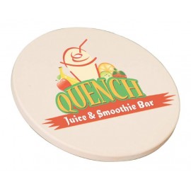 Personalized Round Sandstone Coaster, 4 1/4" Dia