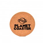 Promotional 4" Round Cork Coaster