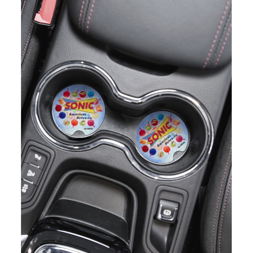 SipGrip To Go Coaster (2-Pack) Logo Branded SipGrip To Go Coaster (2-Pack) Logo Branded
