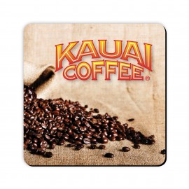 Mug Mat Coasters (3.5") Square with Logo