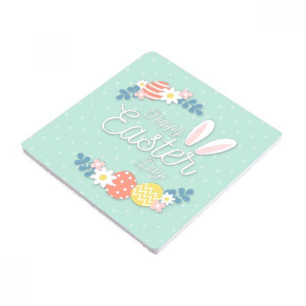 3.9" Ceramic Coaster with Cork Back with Logo 3.9" Ceramic Coaster with Cork Back with Logo