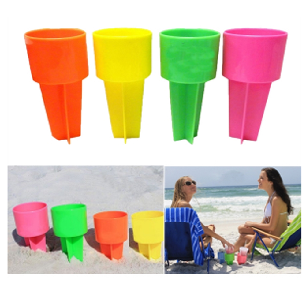 Custom Printed Beach Sand Cup Coaster Holder Custom Printed Beach Sand Cup Coaster Holder