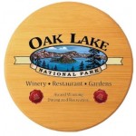 1 Pack Round Bamboo Coaster with Logo