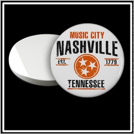 Absorbent Stone Car Coaster (2.5" Diameter) - Basic Print with Logo  Absorbent Stone Car Coaster (2.5" Diameter) - Basic Print with Logo