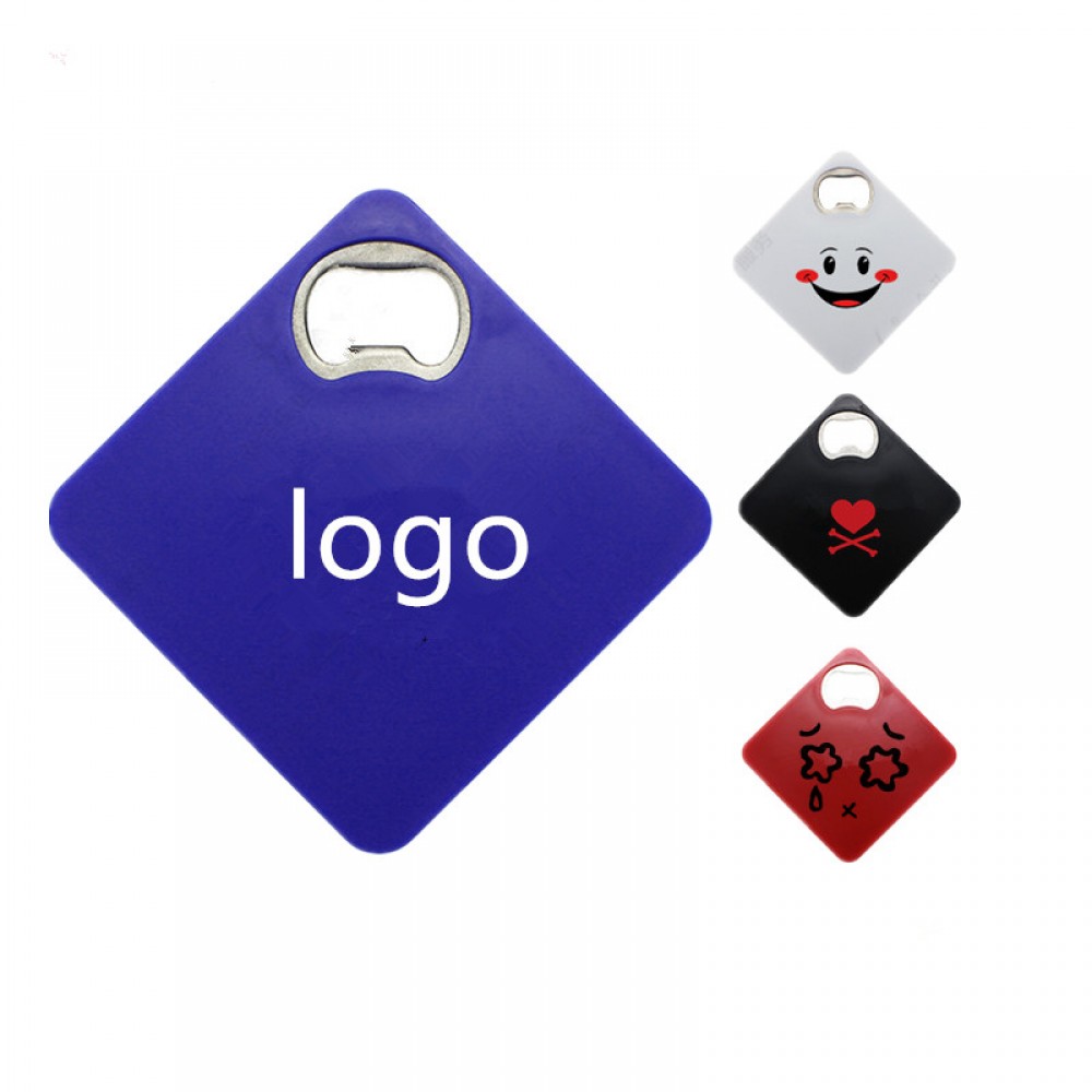 Econo Bottle Opener Coaster with Logo Econo Bottle Opener Coaster with Logo