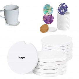Customized Anti-Slip Absorbent Car Coaster