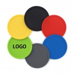 Waterproof Round Silicone Coaster with Logo