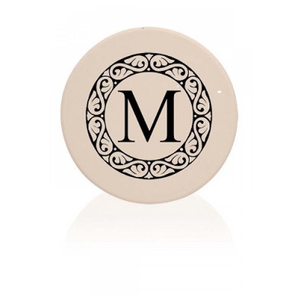 Round Personalized Ceramic Coasters with Logo