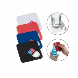 Bottle Opener Coaster with Logo