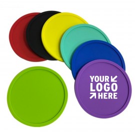 Custom Soft Silicone aubber Coaster