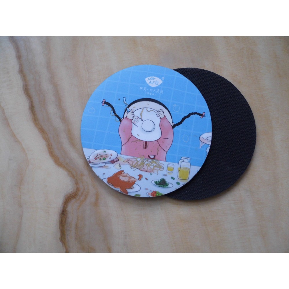 Promotional Round Drink Rubber Coasters