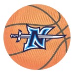 Full Color Process 40 Point Basketball Pulp Board Coaster with Logo