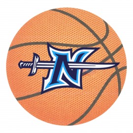Full Color Process 40 Point Basketball Pulp Board Coaster with Logo