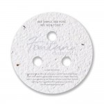 Custom Seed Paper Candle Dust Cover