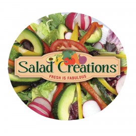 Personalized 3 1/2" Round 60 Point Pulp Board Coaster