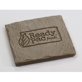 Logo Branded Square Shale-Texture Coaster