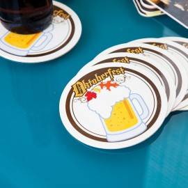 Logo Branded Drink Coaster - Round