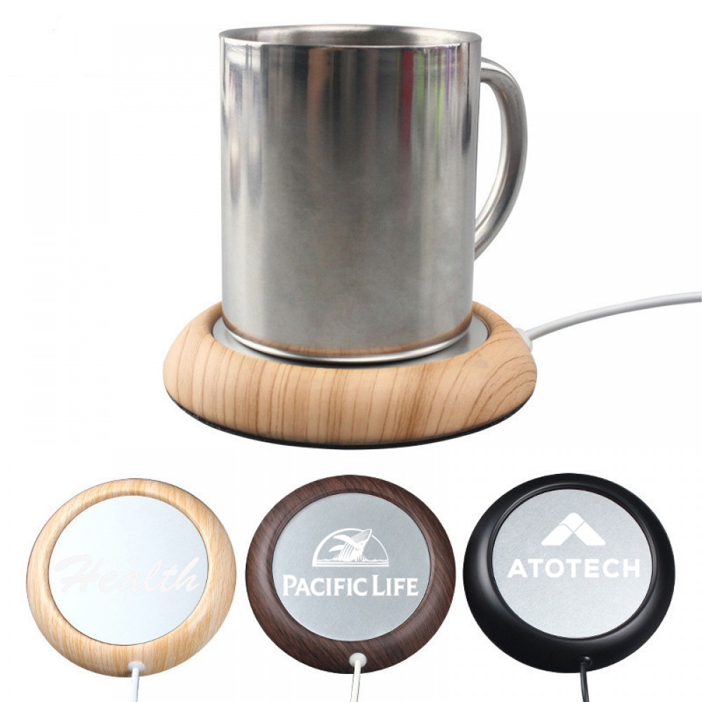 Mug Heating Coaster Custom Imprinted