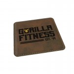 Personalized Leather Ultra Vivid Coaster
