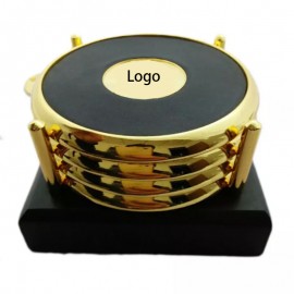 Promotional Custom Metal Heat Resistant Cup Coaster