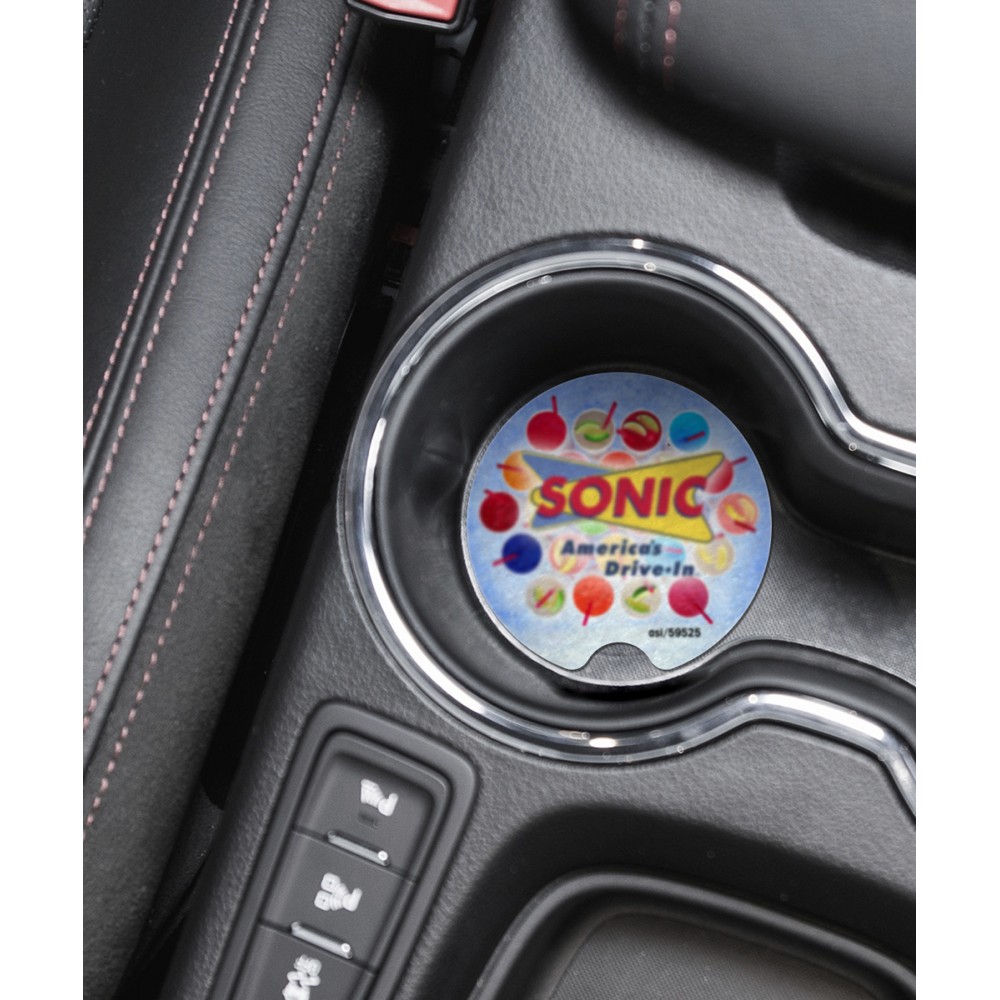 Custom Printed SipGrip To Go Coaster (Individual) Custom Printed SipGrip To Go Coaster (Individual)