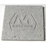 Customized Square Concrete-Texture Coaster