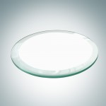 Circle Jade Glass Coaster (Single) Logo Branded