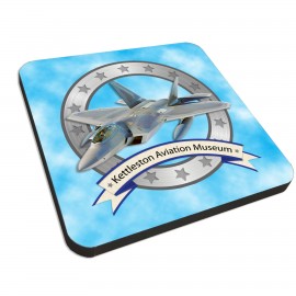 Promotional Ultra Vivid Recycled Wood Coaster