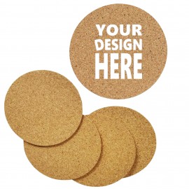 Cork Coaster with Logo