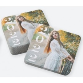 Logo Branded Stacked Year Coaster  Logo Branded Stacked Year Coaster