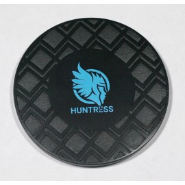 Personalized Round Diamond Pattern Coaster  Personalized Round Diamond Pattern Coaster
