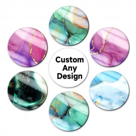 Personalized Ceramics absorbent coaster with cork base  Personalized Ceramics absorbent coaster with cork base